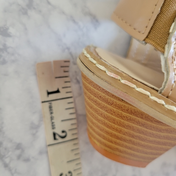 Newchic woven braided open heel boots size 11 - Picture 8 of 10